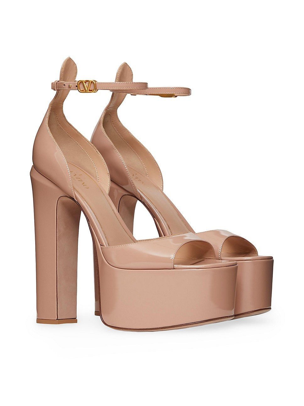 Tan-go Platform Patent Leather Sandal 155mm | Saks Fifth Avenue (CA)