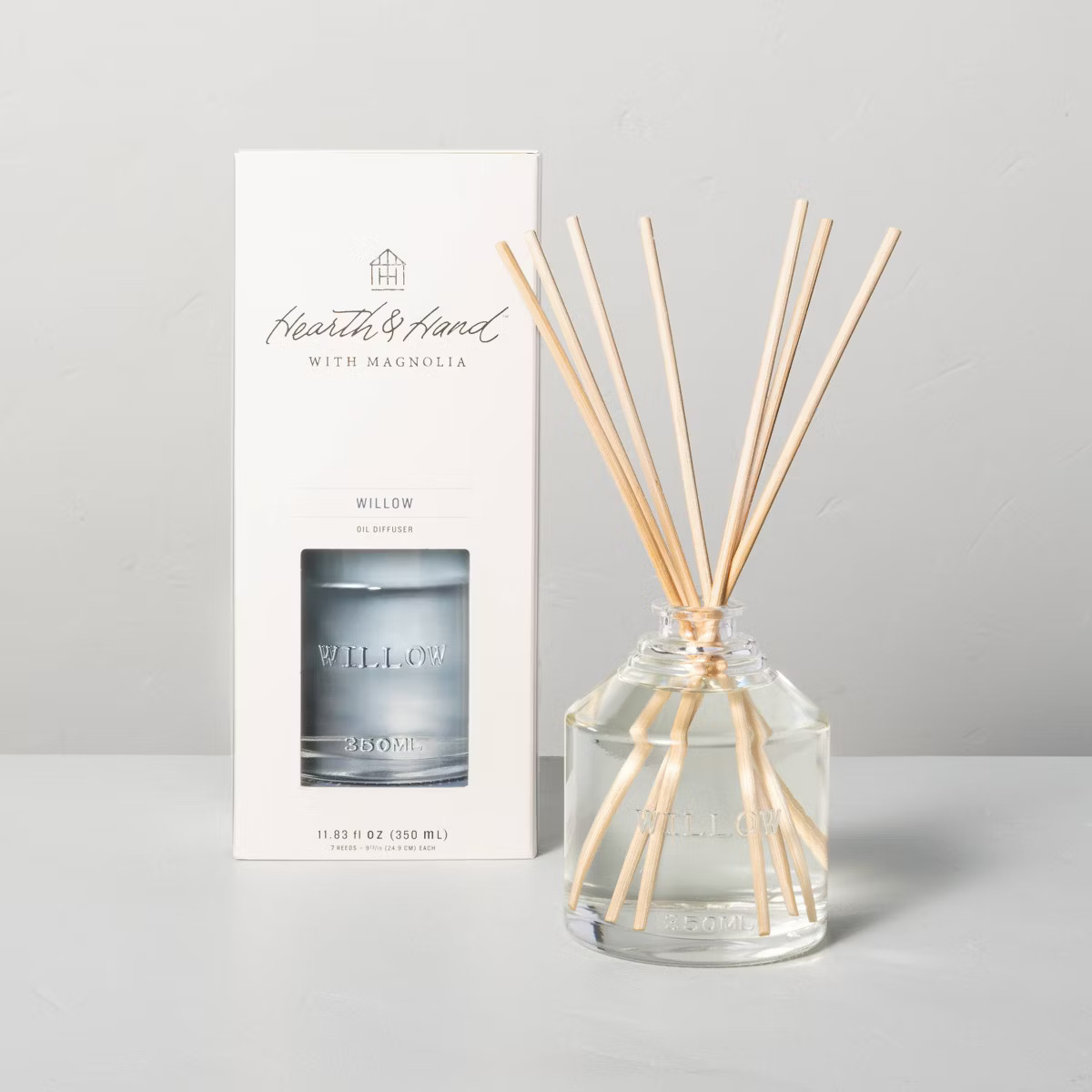 11.83 fl oz Willow Oil Reed Diffuser - Hearth & Hand™ with Magnolia | Target