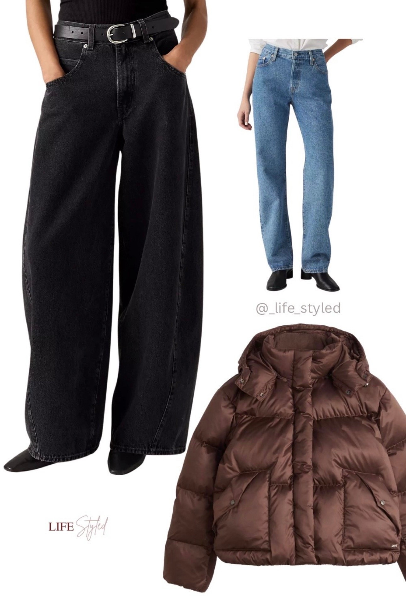 All Levi’s, all chic ✨ Perfect for gifting or keeping — don’t miss the Holiday deals going on right now!

#LTKGiftGuide #LTKootd #LTKSaleAlert