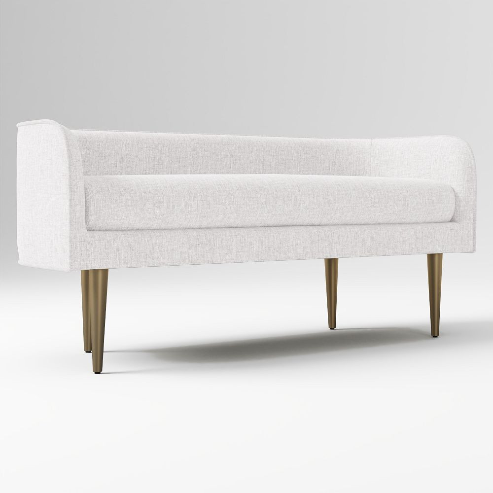 Celine Bench - Metal Legs | West Elm (US)