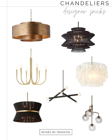 Modern designer chandeliers! ✨

#LTKhome #LTKstyletip