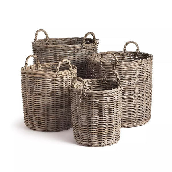 Normandy Round Baskets, Set Of 4 | Scout & Nimble