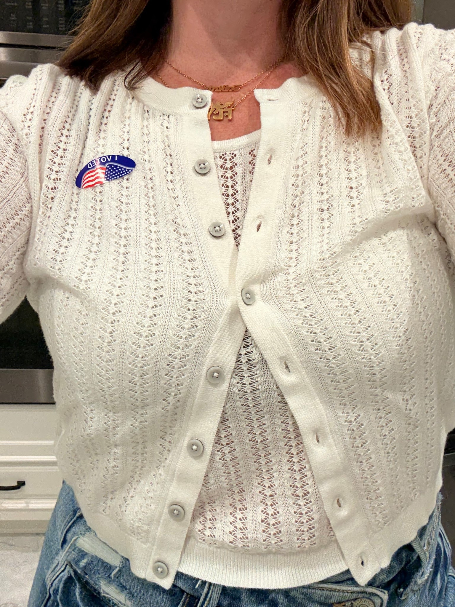 Did you even vote if you don’t post your picture of your sticker? 

#LTKSeasonal #LTKSaleAlert #LTKStyleTip