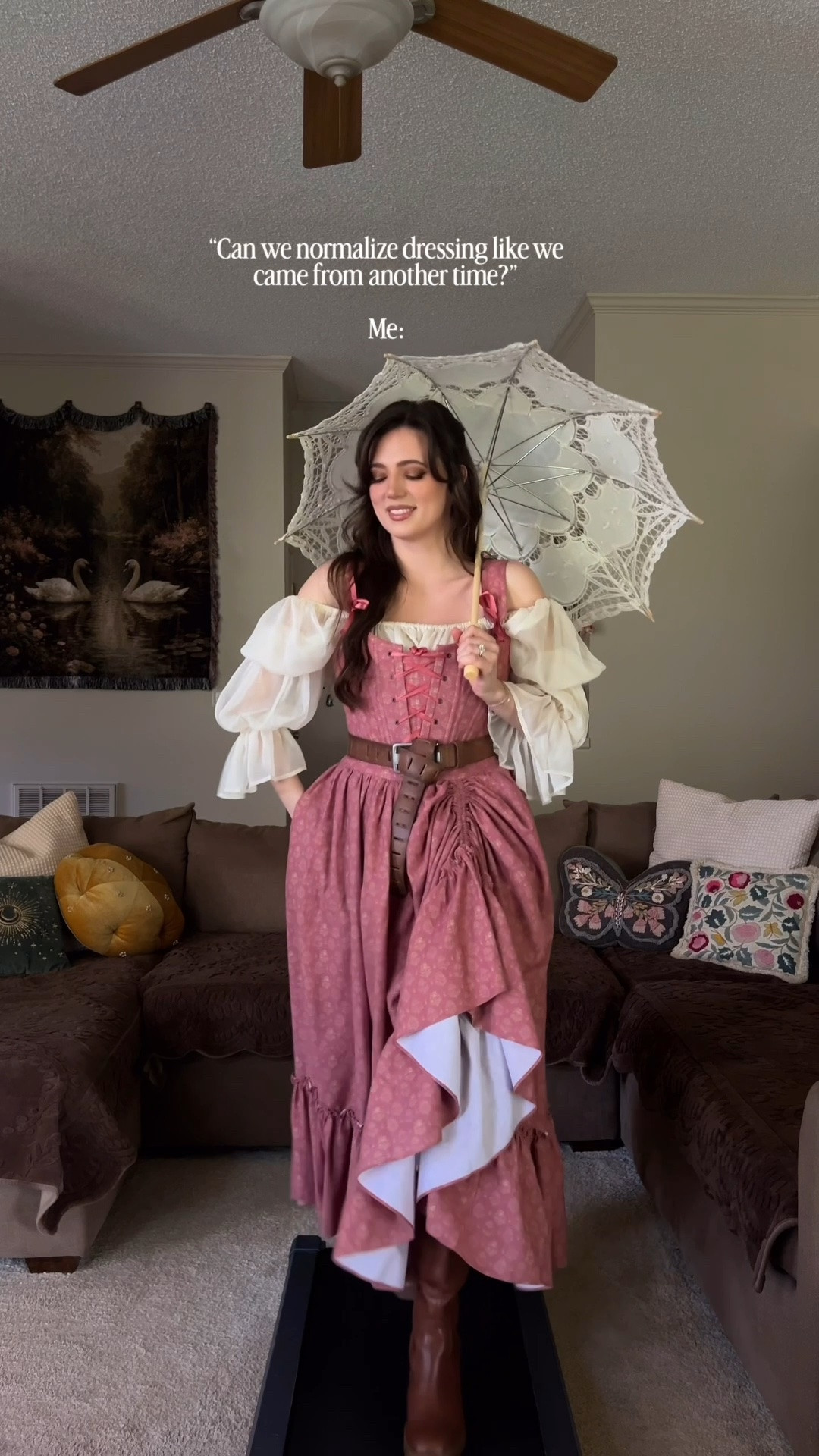 Dressing like you’re from a different time >>>

#LTKootd #LTKgrwm #LTKSeasonal