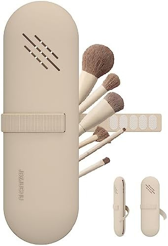 JDZJUCHU Travel Makeup Brush Holder,Make Up Organizer Bag Case,Cosmetic pouch,Toiletry Organizer,... | Amazon (US)