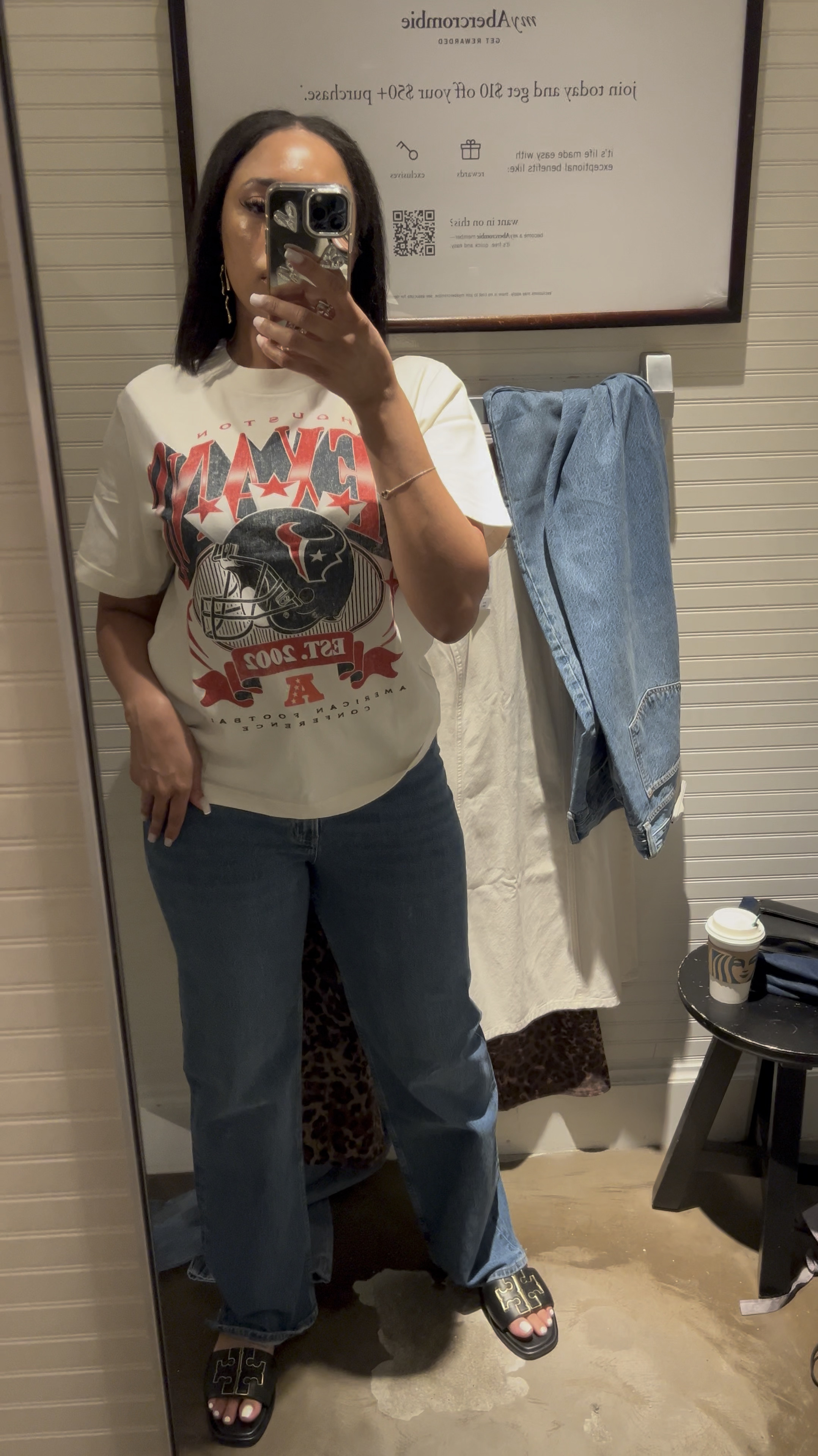 Finally tried out Abercrombie Jeans ! 
I love that there comfortable , long and hugs me perfectly !

#LTKFindsUnder50 #LTKFindsUnder100 #LTKStyleTip