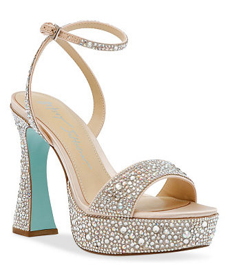Betsey Johnson Women's Beth Platform Dress Sandals & Reviews - Evening & Wedding - Shoes - Macy's | Macys (US)