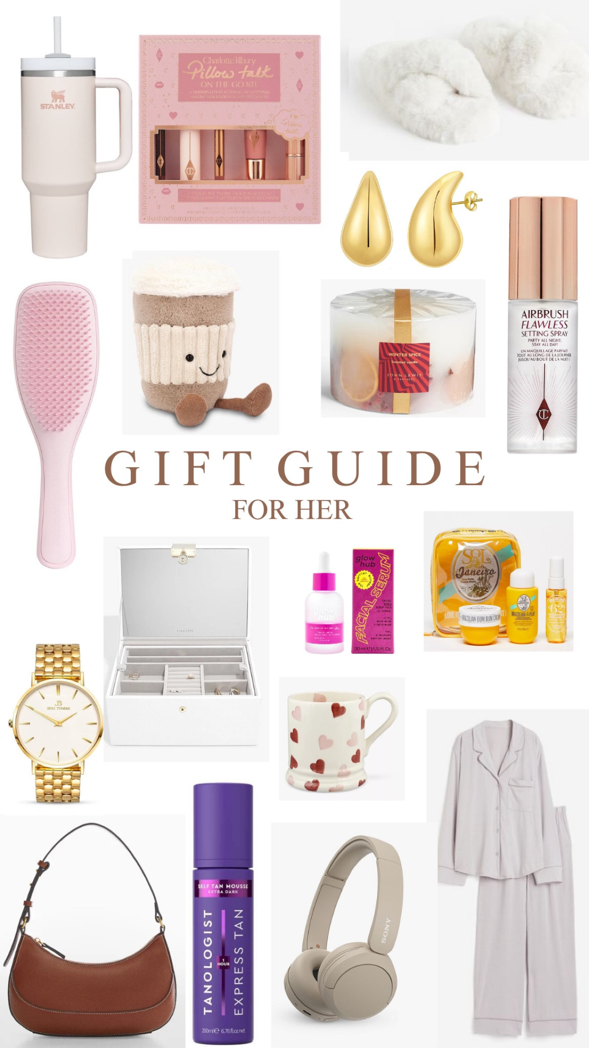 Christmas gift guide: FOR HER🎀☁️🎧
Christmas present ideas 
Gift guide 
Stocking fillers 


#LTKCyberWeek #LTKGiftGuide #LTKHoliday