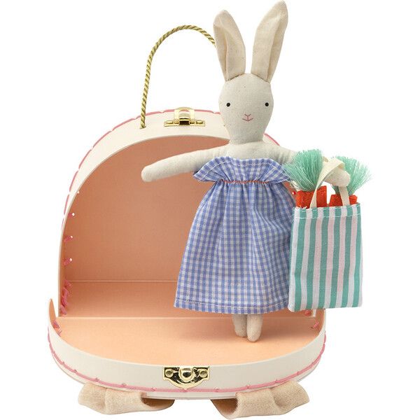 Bunny Mini Suitcase Doll - Meri Meri Dolls & Doll Accessories | Maisonette | Maisonette