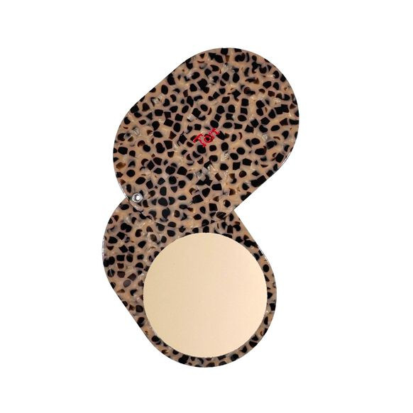 Jaya Mirror in Classic Cheetah | Space NK - UK