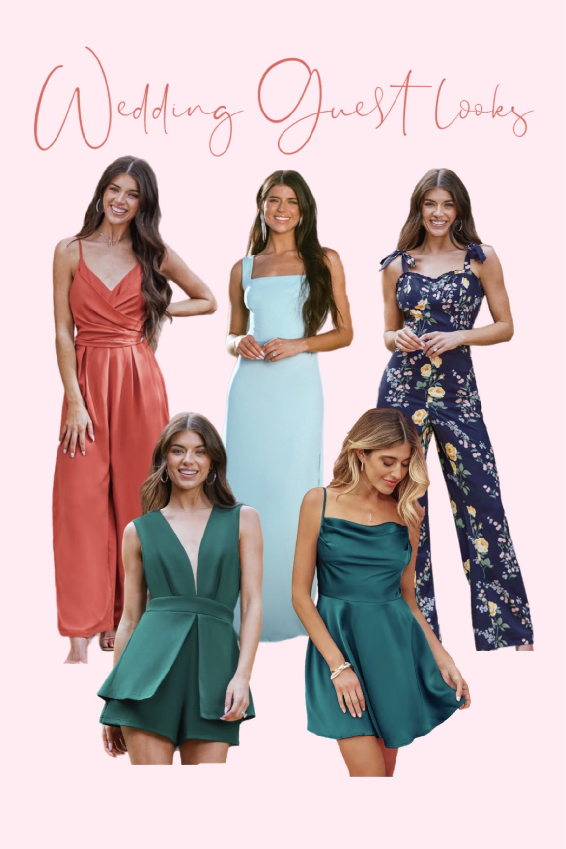 Wedding guest looks. Cupshe outfits. Jumpsuit. Wedding guests. Maxi dress. Resort wear. Bridesmaid dresses. 

#LTKtravel #LTKSeasonal #LTKwedding