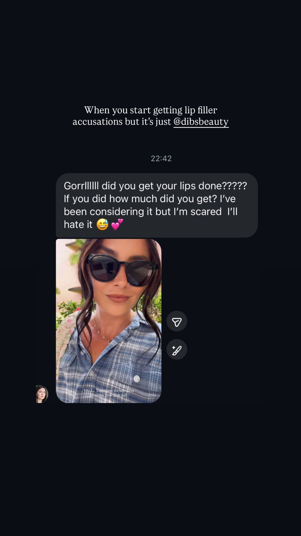 🤭It’s not lip filler it’s @DIBS Beauty 

Wearing the shade TOAST no pressure line liner w/ go to gloss in the shade MIMS 🫦

Dibs Beauty
Lip liner
Lip gloss
Beauty
Makeup routinee

#LTKBeauty