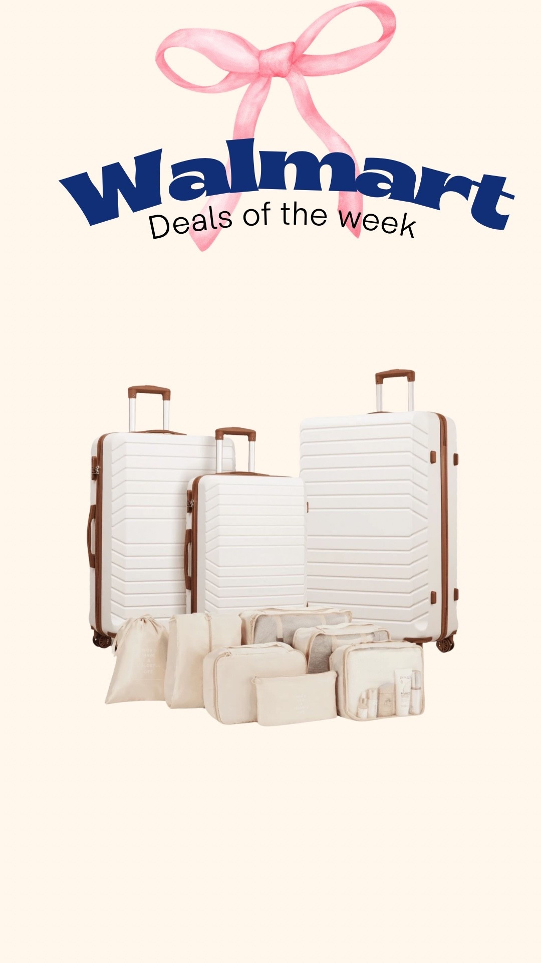 This is such a great luggage deal 

Walmart cyber Monday 
Traveling 
Black Friday deals 

#LTKGiftGuide #LTKFindsUnder100 #LTKHoliday