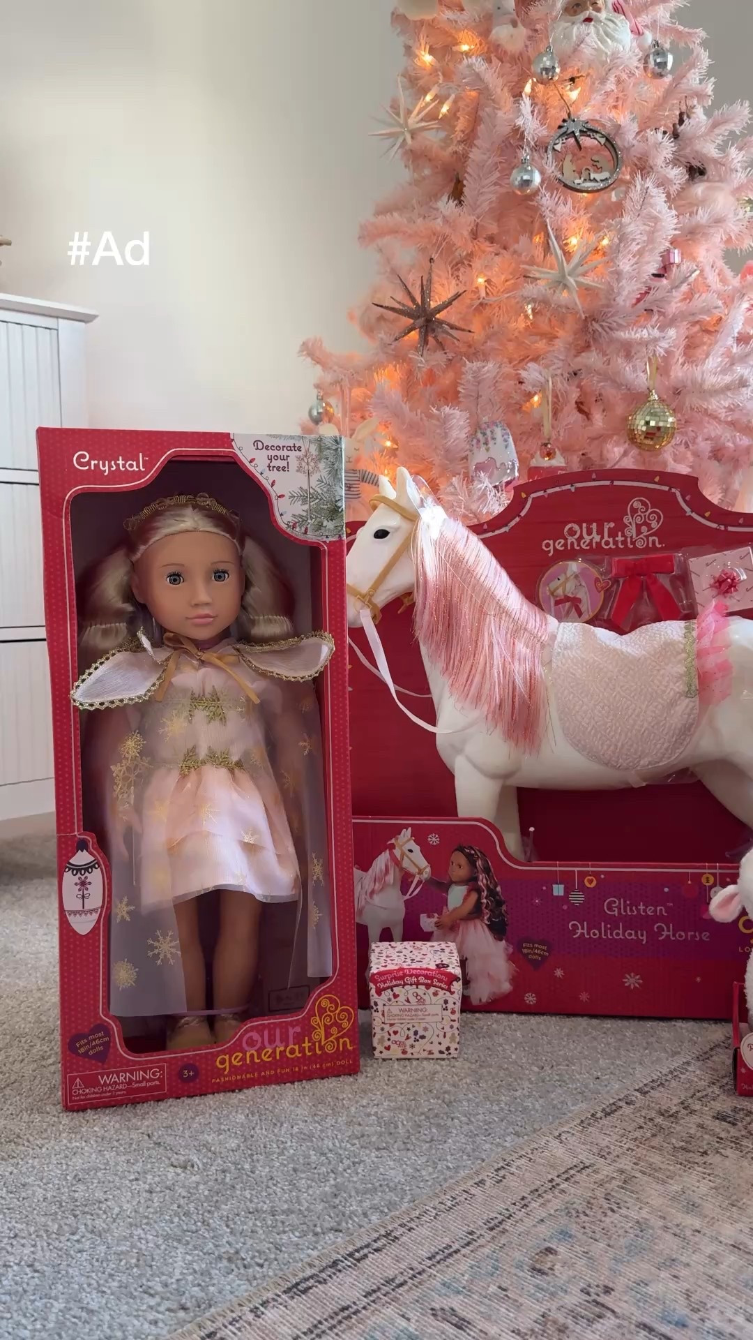 OG dolls new Christmas collection has been my favorite gift find this season! 🎀🎁 #ad #ogdolls #ourgenerationdolls #ourgeneration #TargetPartner
 #Target 

#LTKKids #LTKGiftGuide #LTKHoliday