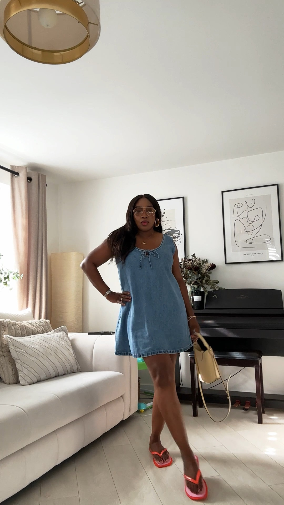 The perfect denim mini dress 

#LTKuk #LTKsummer #LTKmidsize