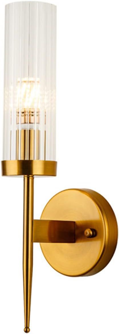 ZTTECH E14 Gold Base & Crystal Wall Sconces Lamp,Modern Crystal Wall Lamp Fixtures Crystal Wall S... | Amazon (US)