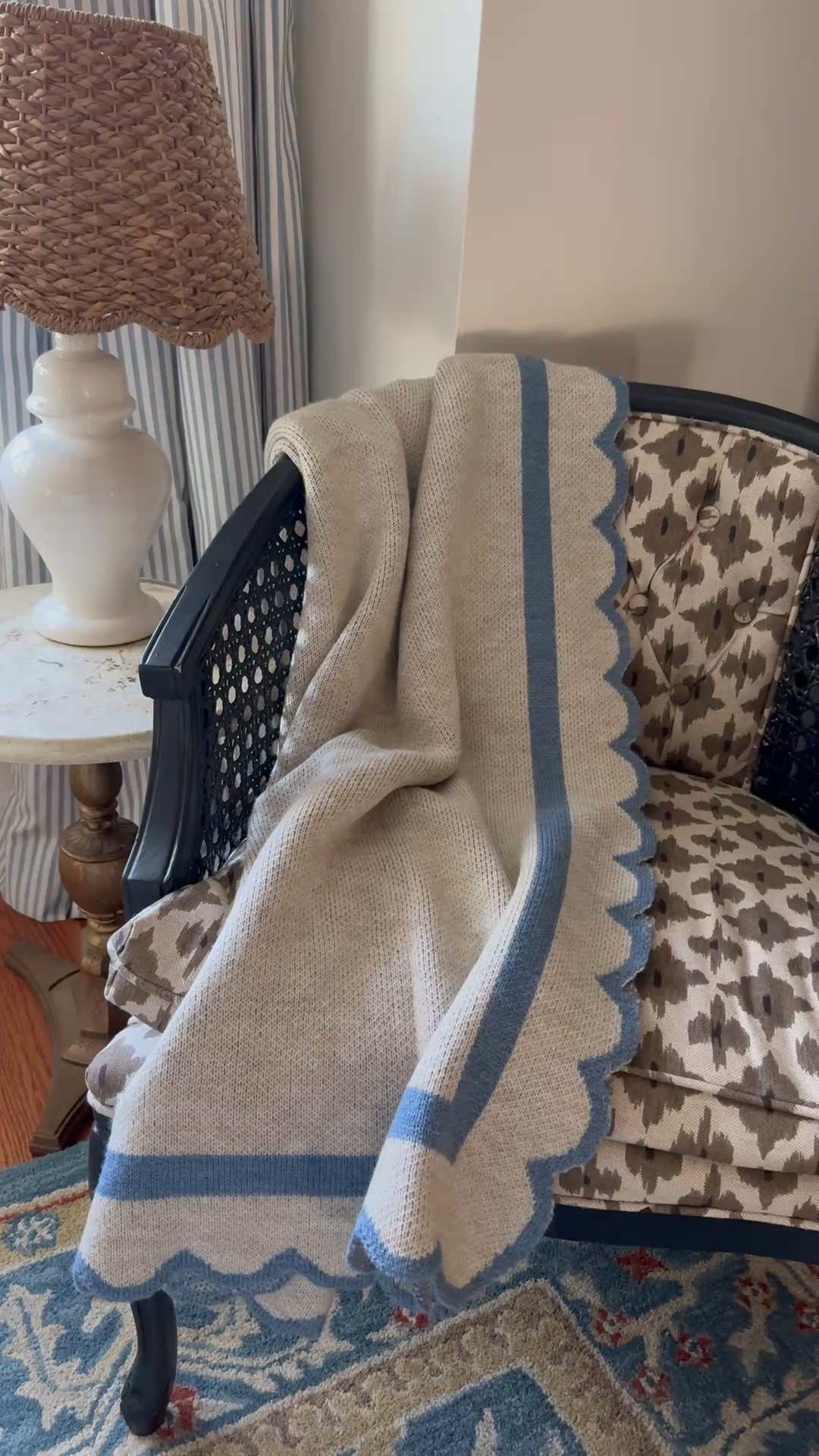 Scallop throw blanket!!! It’s so cutee

#LTKSeasonal #LTKHome