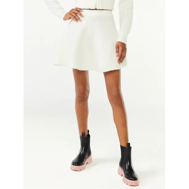 Scoop Women's Sweater Mini Skirt - Walmart.com | Walmart (US)