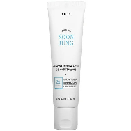 ETUDE SoonJung 2x Barrier Intensive Cream 60ml (21AD) | Hypoallergenic Shea Butter Hydrating Facial  | Walmart (US)