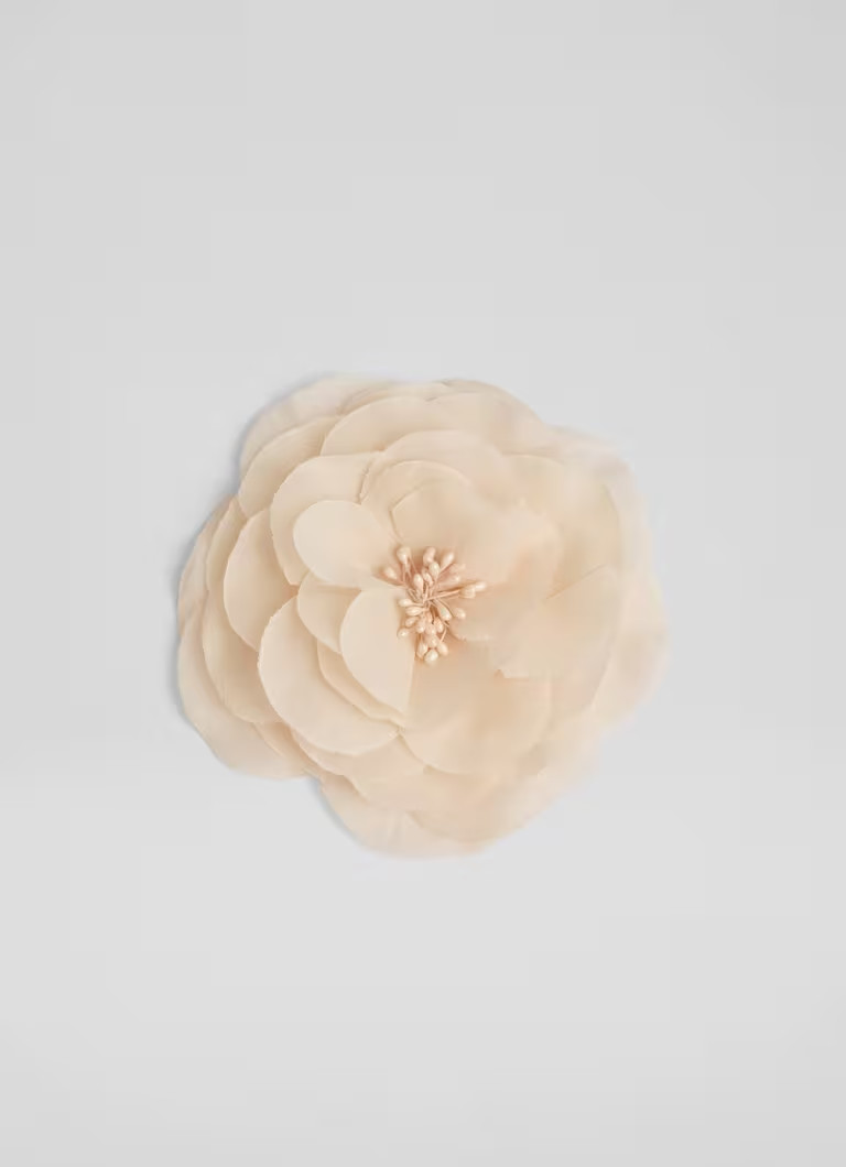 Rosette Neutral Flower Corsage | L.K. Bennett (UK)