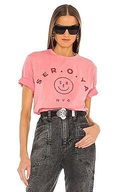 SER.O.YA Andres T-Shirt in Pink from Revolve.com | Revolve Clothing (Global)