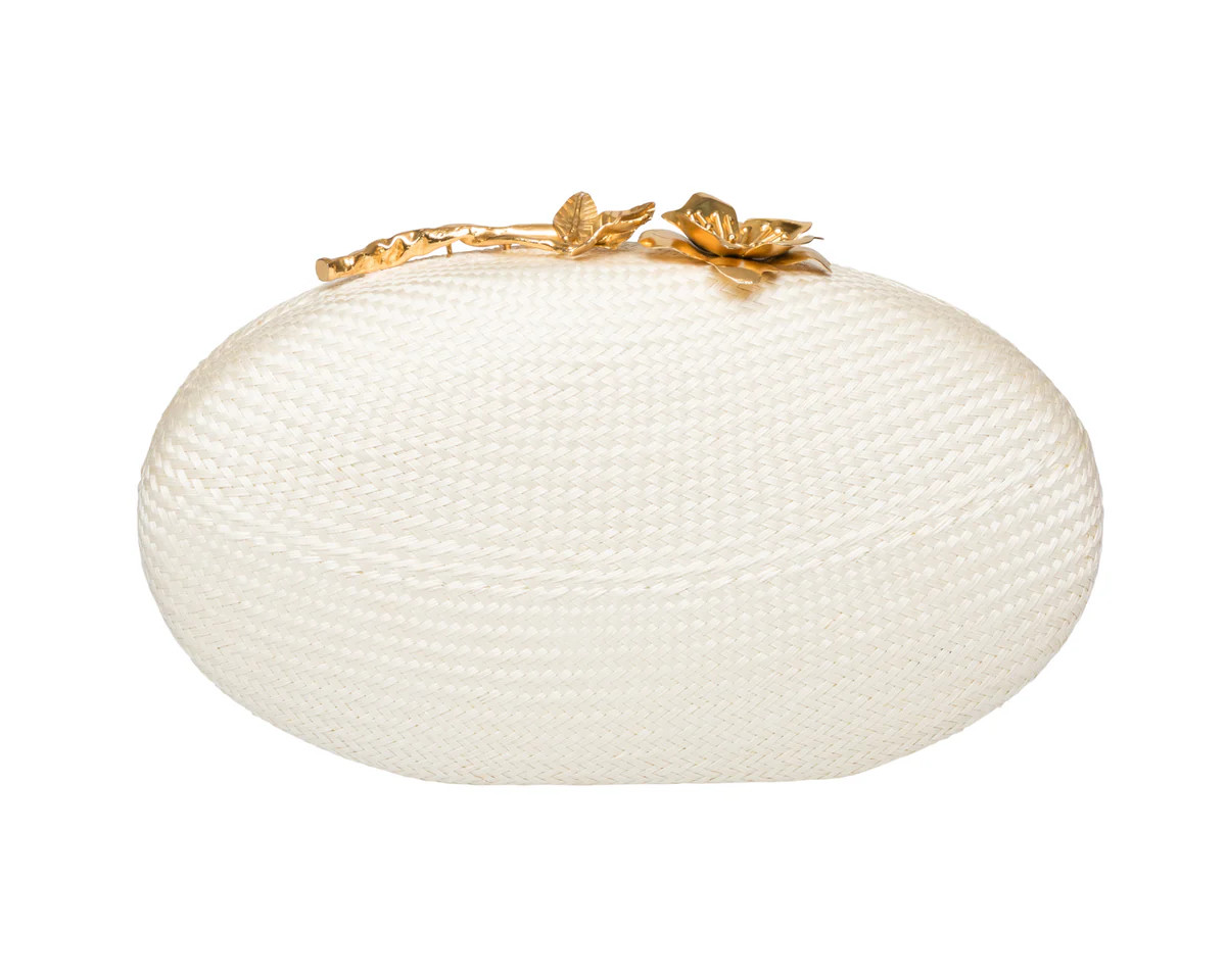 Joanna Clutch in Off White | Over The Moon