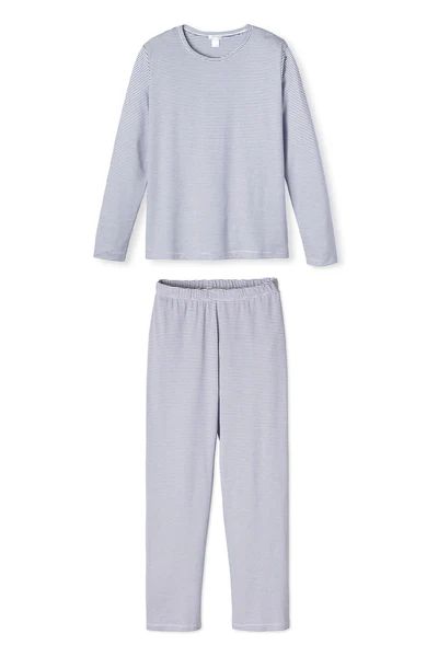 Pima Long-Long Weekend Set in Classic Navy | LAKE Pajamas