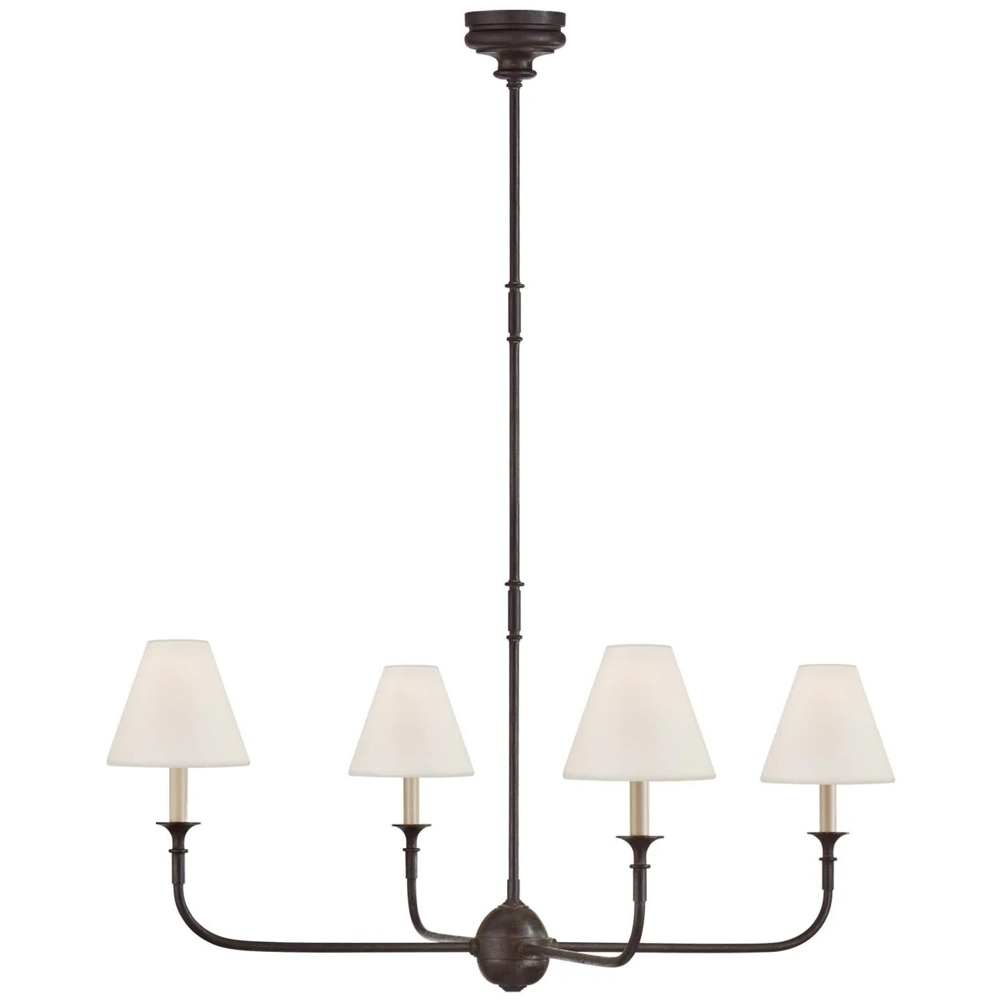 Thomas O'Brien Piaf 39 Inch 4 Light Chandelier by Visual Comfort Signature Collection - Clearance | 1800 Lighting