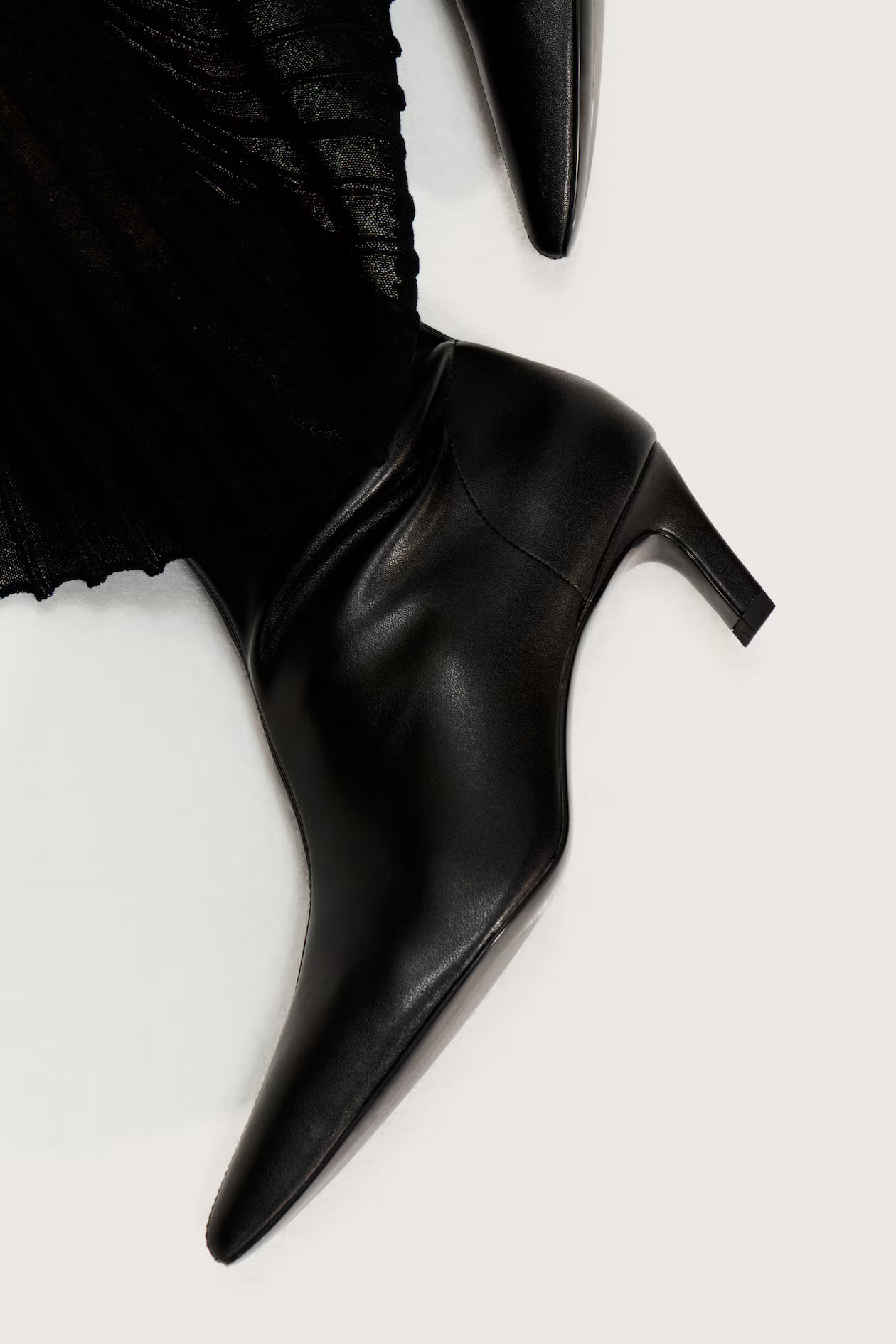 Heeled sock boots | H&M (UK, MY, IN, SG, PH, TW, HK)