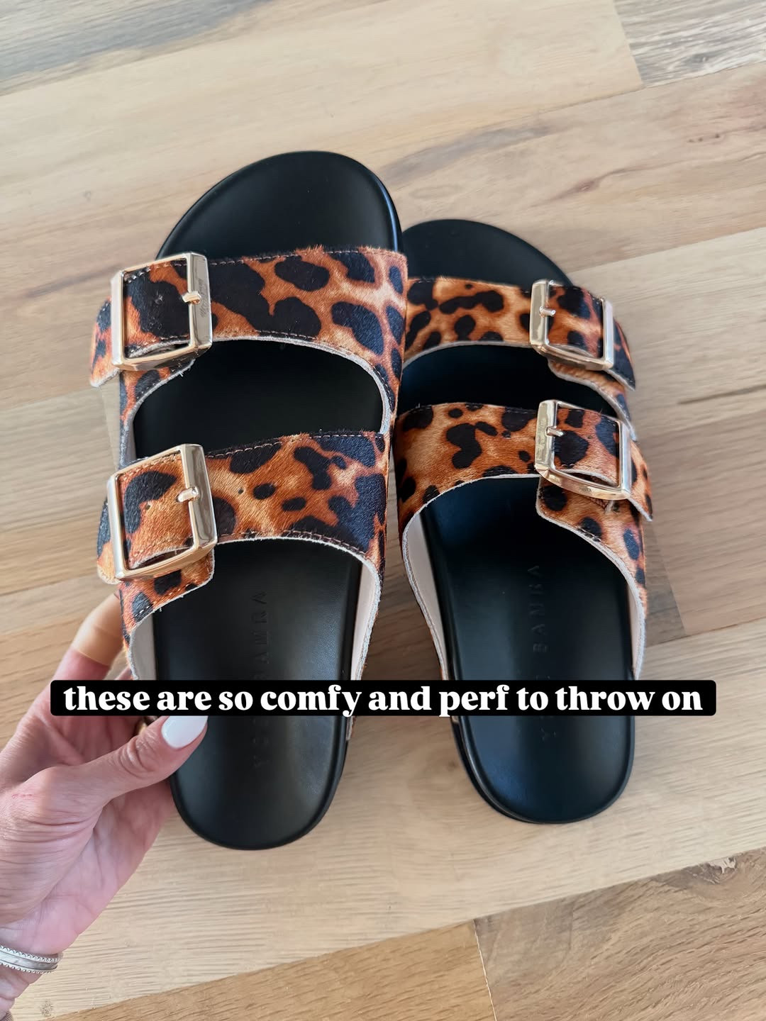 New leopard comfy sandals summer sandals

#LTKSeasonal #LTKootd