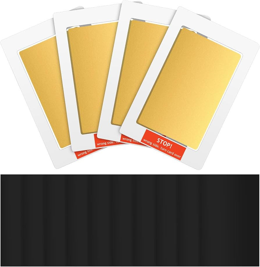 Outus Newborn Handprint and Footprint Paw Print Kit 4 Clean Touch Ink Pads 10 Imprint Cards Pet I... | Amazon (US)