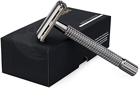 WEISHI Nostalgic Long Handle Butterfly Open Double Edge Safety Razor. | Amazon (US)