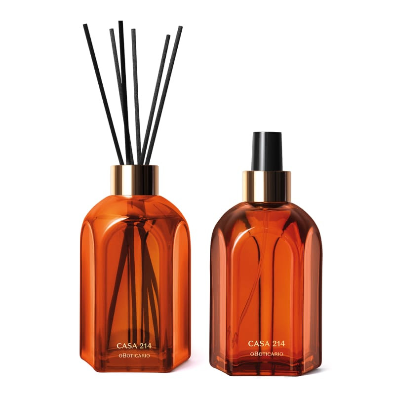 Combo Casa 214 Vanilla Sublime: Aromatizador de Ambientes 250ml + Difusor 250ml | O Boticario | oBoticario (BR)