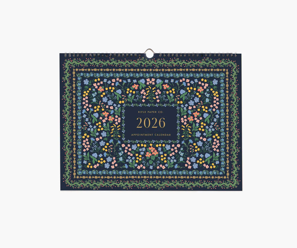 2026 Appointment Calendar - Wildwood | Rifle Paper Co.