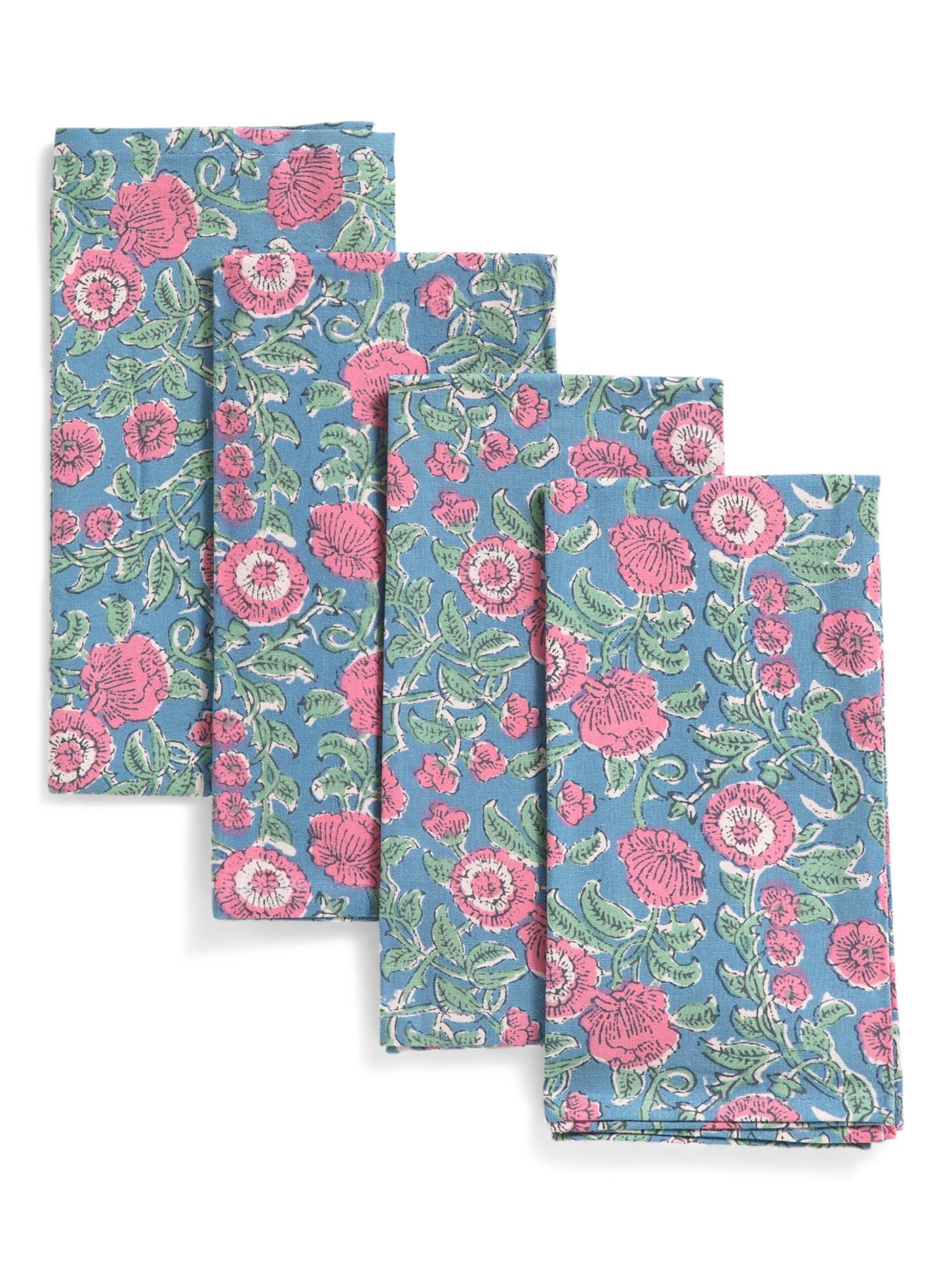 Set Of 4 Cotton Napkins | Marshalls