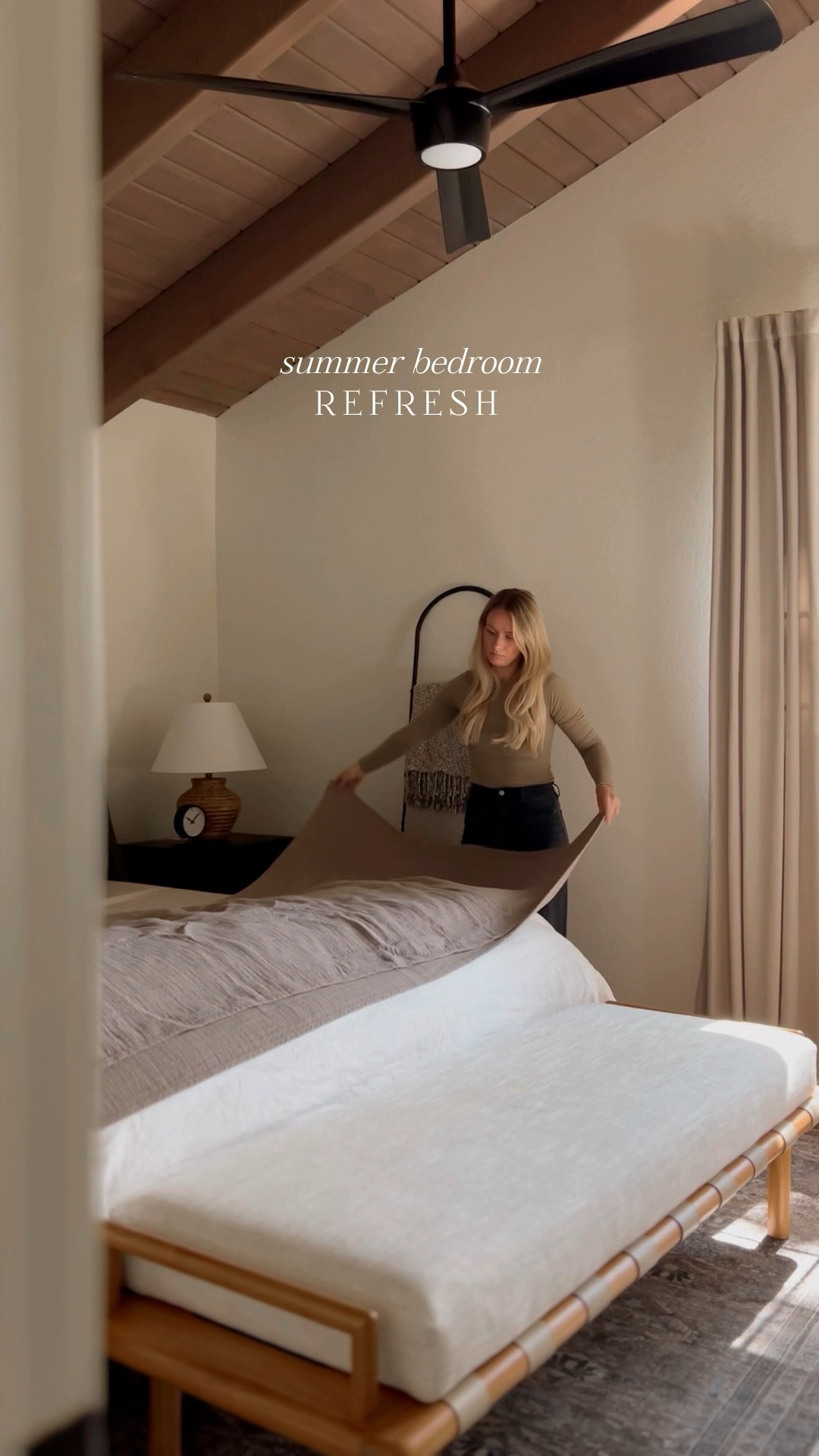 Transformed our bedroom into a summer sanctuary with my favorite bedding essentials from The Company Store - my go-to source for the coziest bedding and home products! #ad Shop now and get up to 35% OFF during their 4th of July Sale 🎉

We have the Classic Cool Cotton Percale Bed Sheet Set in every bedroom at the lake house because they offer ultimate comfort and style, ensuring a better night's sleep 🙌🏼 I finished the look with the most luxurious layers including the Breathable Relaxed Linen Solid Duvet Cover (White), Gossamer Cotton Blanket (Taupe), and 26" Linen Pillow Covers - all so perfect for warm weather season!

Comment SHOP to get the links to our summer bedding and more of my favorite @thecompanystore summer bedding essentials sent directly to your DMs -OR- click the link in my bio to ‘Shop My Instagram’! #companyfamily #thecompanystore

#LTKsalealert #LTKSeasonal #LTKhome