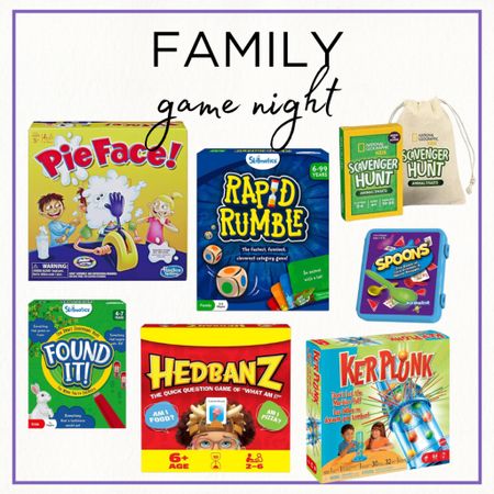 Looking for a fun family game? We love all of these for a game night! Kid friendly and enjoyable for the adults too!

Amazon finds, Amazon kids, kids board game, family game night 

#LTKkids #LTKfamily