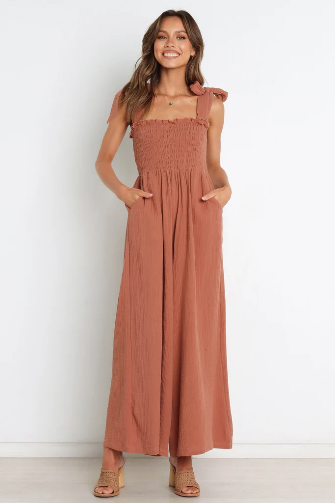 Fike Jumpsuit - Brown | Petal & Pup (US)