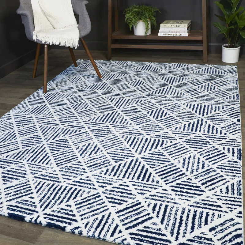 Drumboe Geometric Rug | Wayfair North America