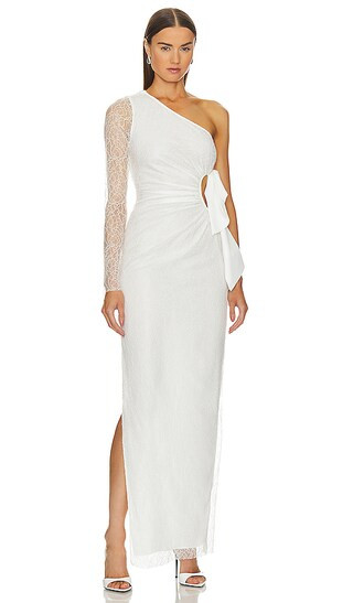 Hollyn Gown in White | Revolve Clothing (Global)