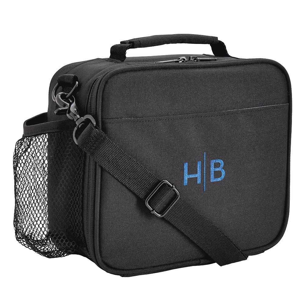 Gear-Up Black Solid  Cold Pack Lunch Box | Pottery Barn Teen