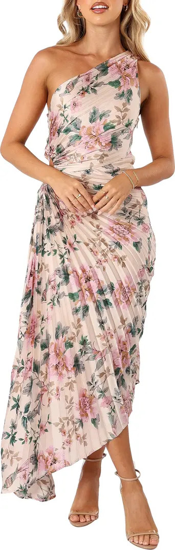 Kleo Floral Print Asymmetric Cocktail Dress | Nordstrom