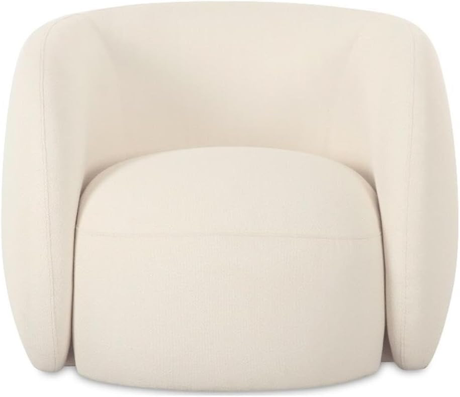 Moe's Home Collection Rae Outdoor Accent Chair Cream Fabric Chairs | Amazon (US)
