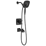 Delta Faucet T17464-BL-I Ashlyn Monitor 17 Series Trim with In2ition Two-in-One Shower Tub & Shower, | Amazon (US)