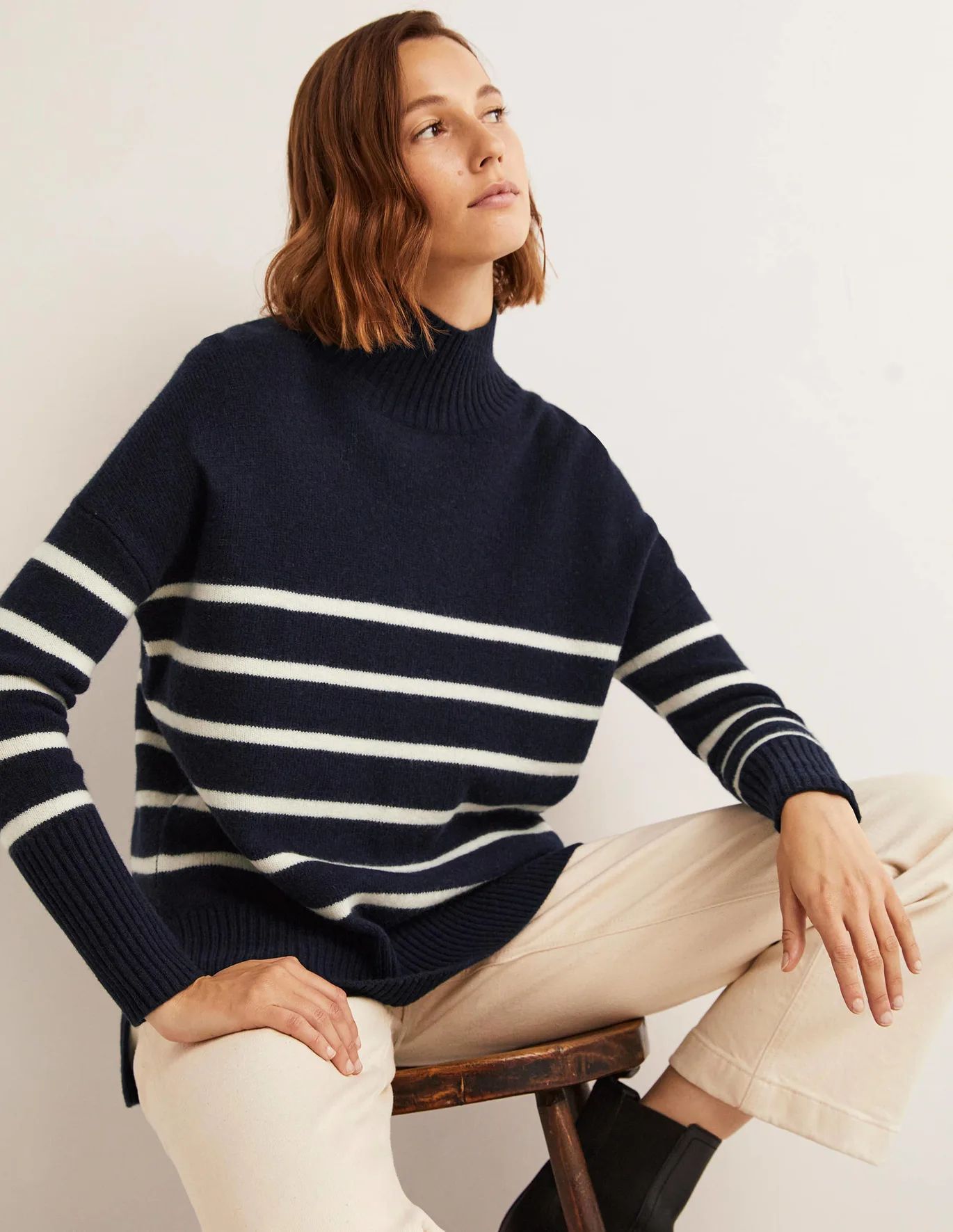 Oversized High Neck Sweater | Boden (US)