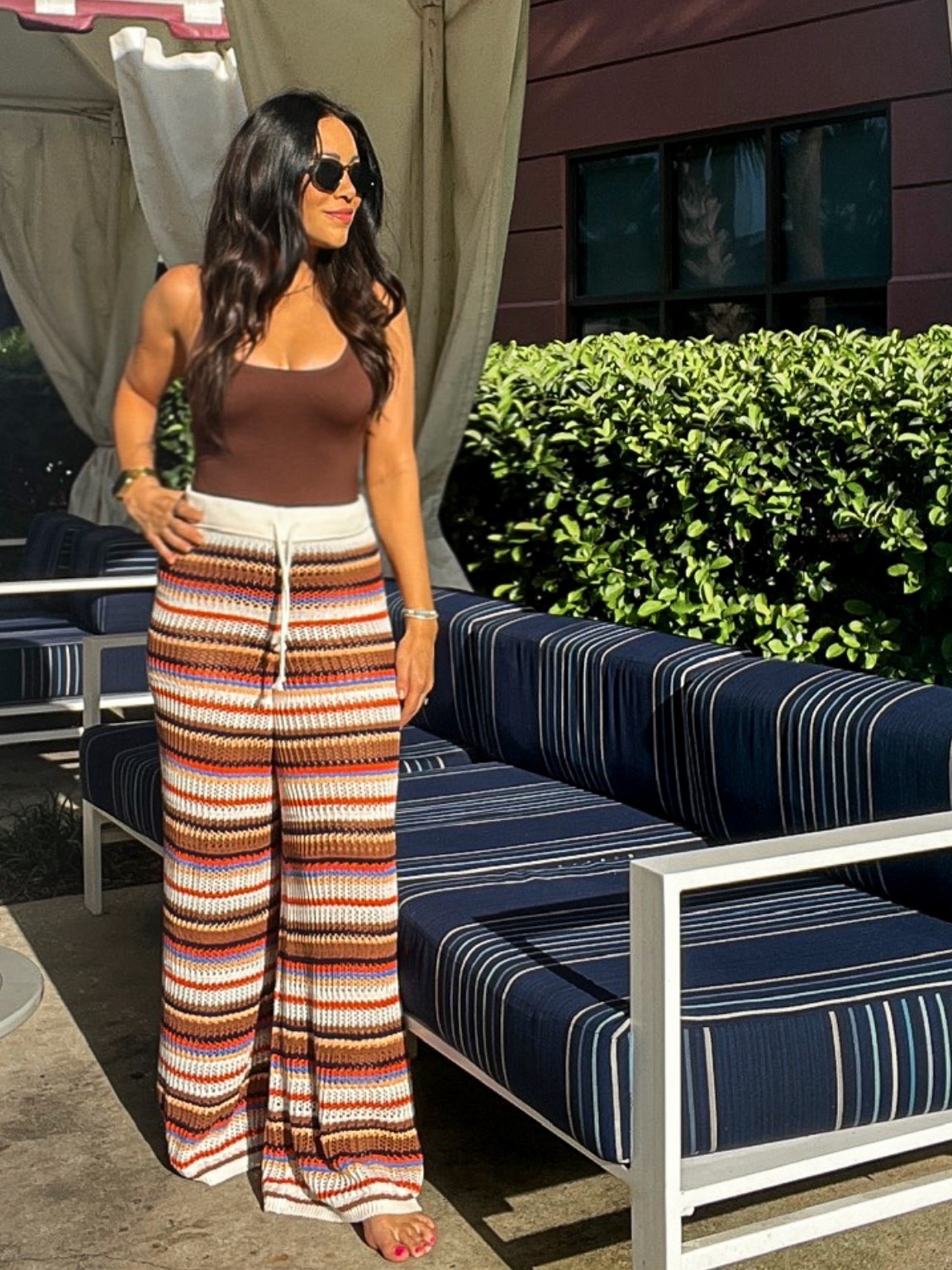 The perfect slimming one piece and the comfiest crochet beach lounge pants! Pants on sale for $25! 

#LTKSummerEdit #LTKSwim #LTKSaleAlert