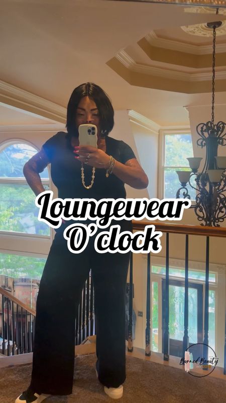 Athleisure/Loungewear from Amazon that would be a great travel outfit. I ran errands sent this today!🦋

#loungewear #traveloutfit

#LTKMidsize #LTKActive #LTKOver40