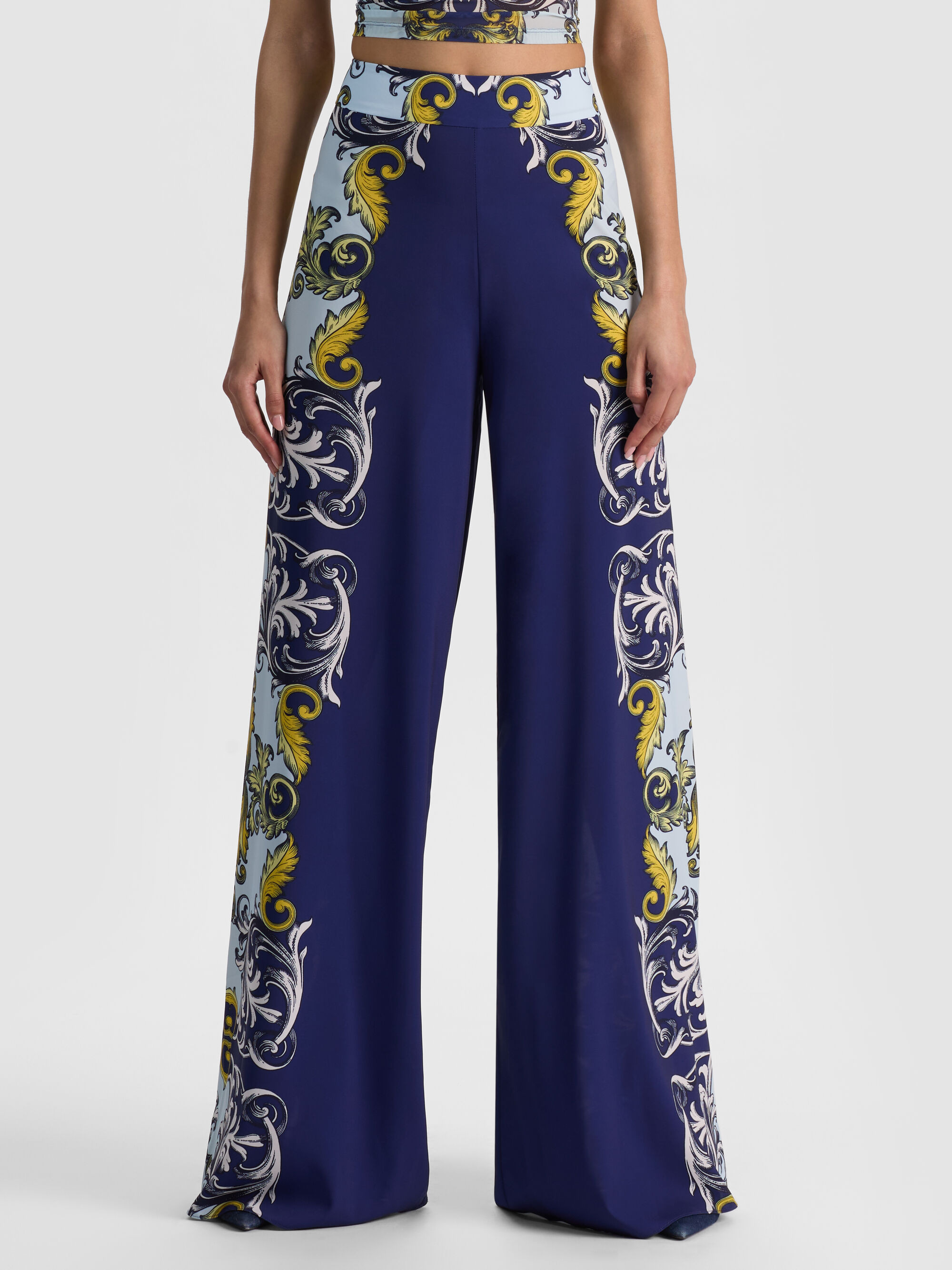 ATHENA WIDE LEG PANT | Alice + Olivia