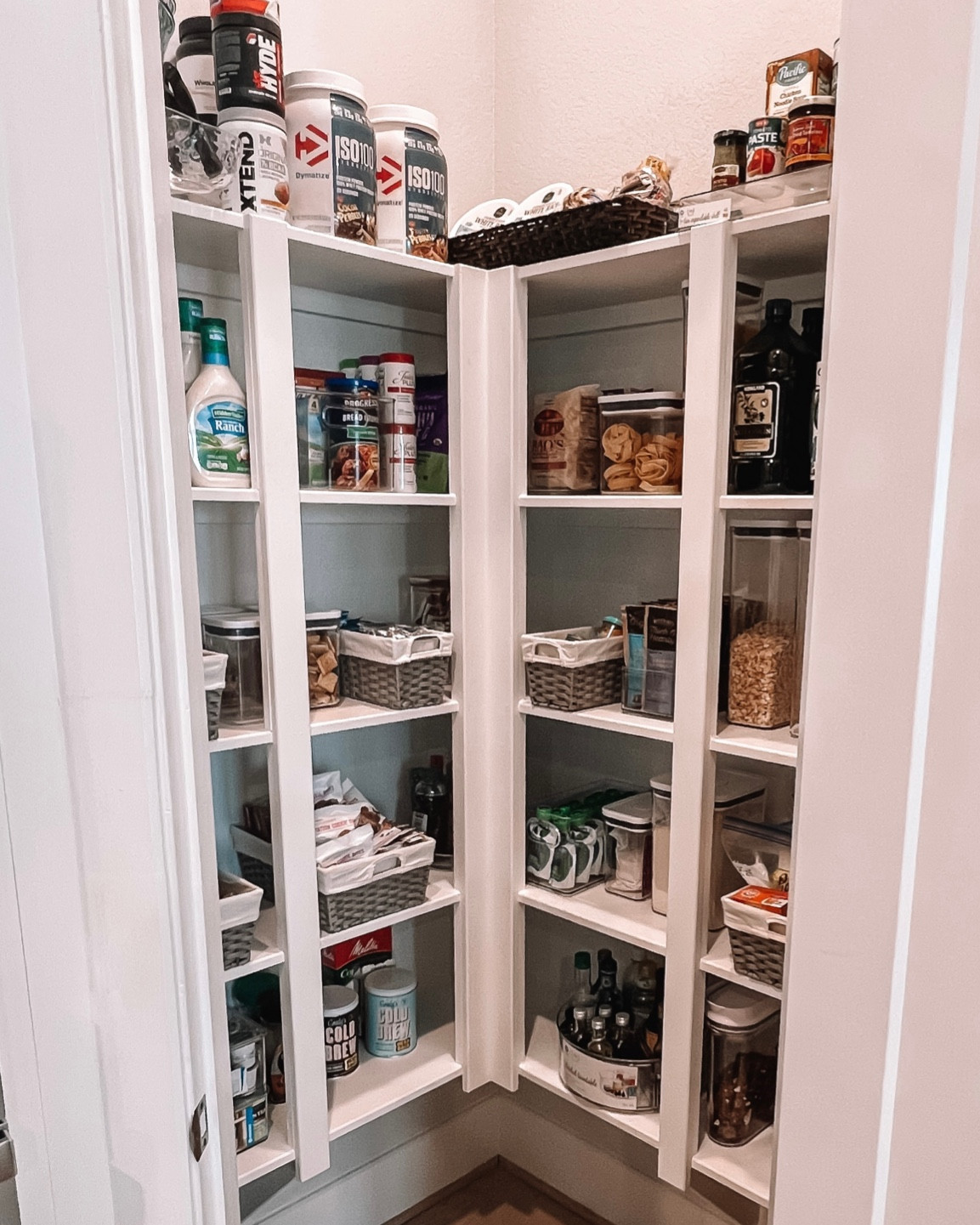 Pantry organization!

Bins, cabinet, labels, basket, container store

#LTKunder100 #LTKhome #LTKFind
