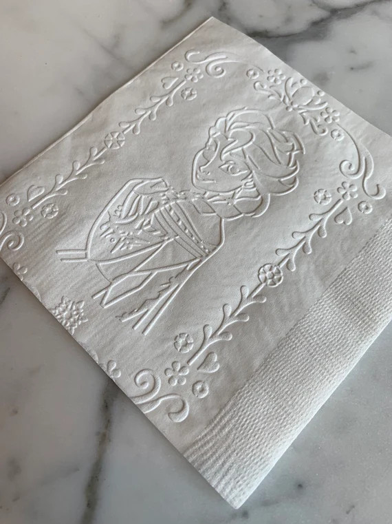 Elsa frozen Themed Hand Embossed Cocktail/dessert/beverage | Etsy | Etsy (US)